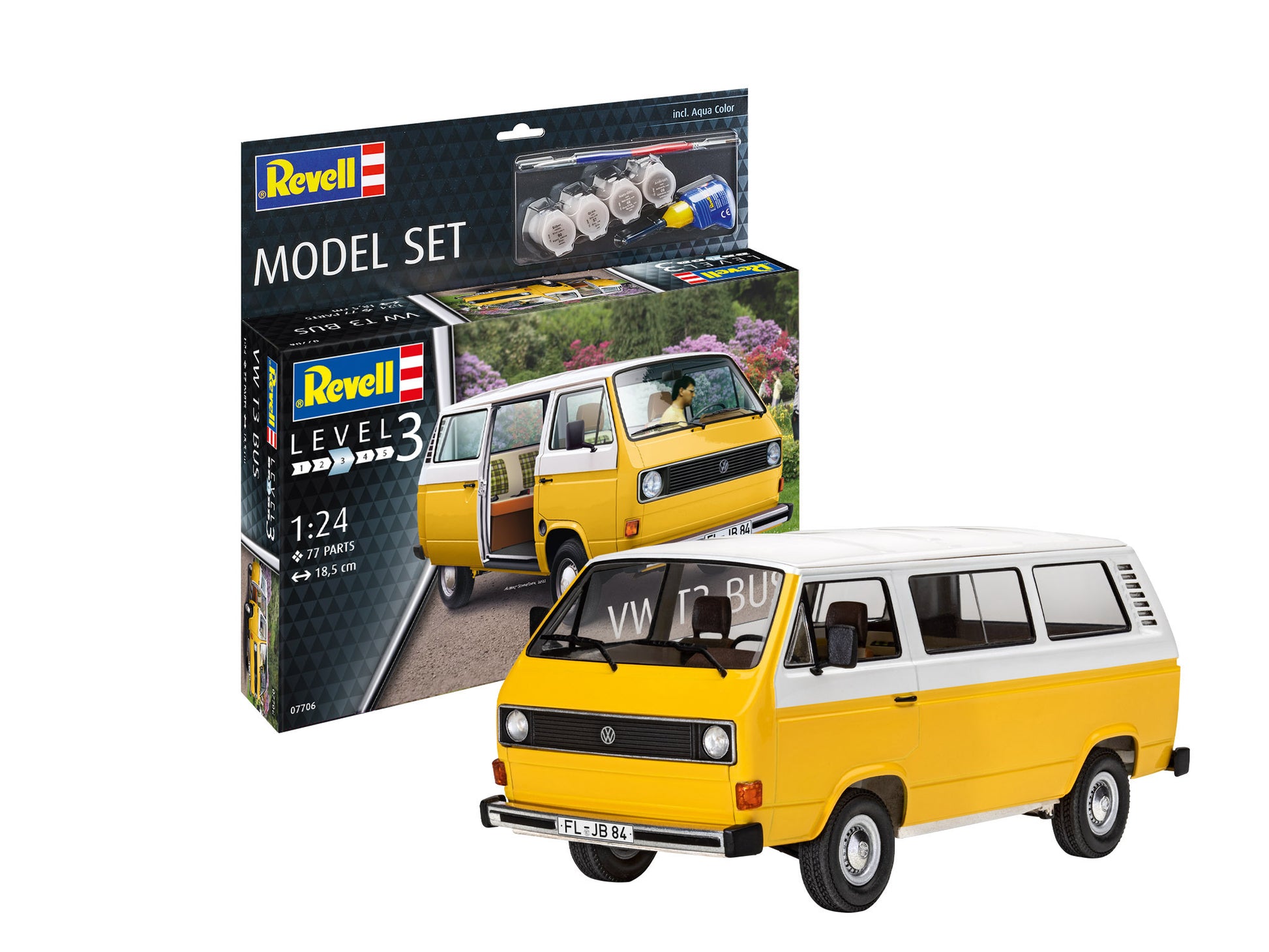 REVELL VW T3 Bus Starter Set 1:25 - 67706