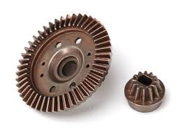 TRAXXAS 12/47T Rear Diff Ring Gear & Pinion - 6779