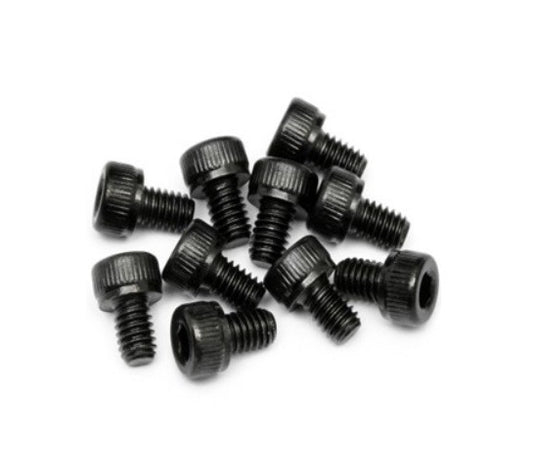 ROVAN 2.5x8mm Fine Thread Cap Head Scews 10pcs - ROV-68001