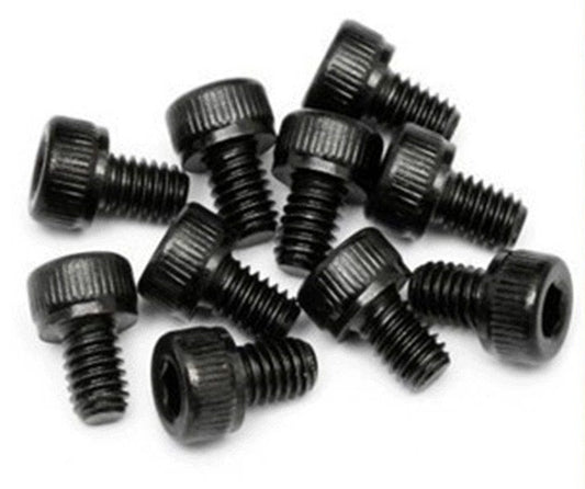 ROVAN 4x6mm Fine Thread Cap Head Screws 10pcs - ROV-68003