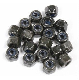 ROVAN 4mm Nyloc Nuts Black 15pcs - ROV-68036