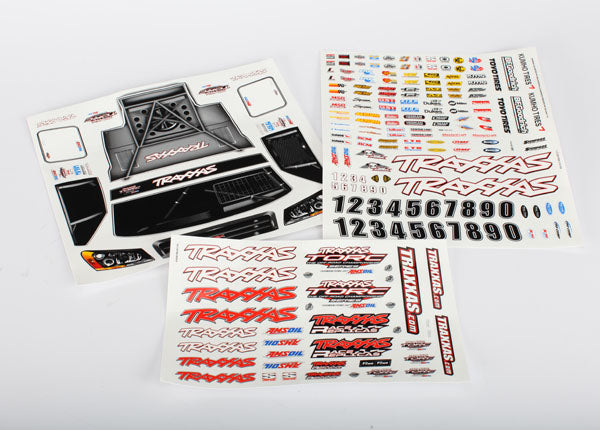 TRAXXAS Decal Sheets suit Slash 4wd - 6813