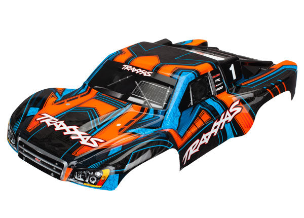 TRAXXAS Orange/ Blue Painted Body Shell suit Slash 4WD - 6844