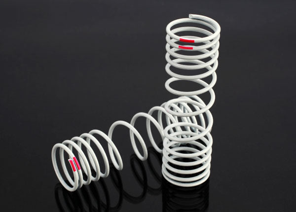 TRAXXAS Shock Springs Rear +10% Pink Rate Progressive 2pcs - 6867