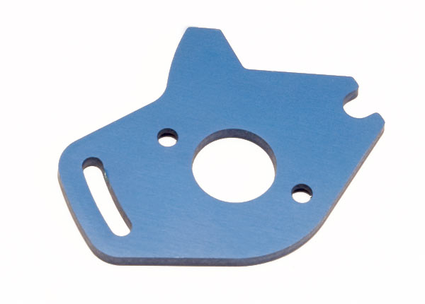 TRAXXAS Motor Plate Blue Aluminium - 6890