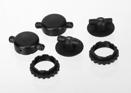 TRAXXAS GTR Shock Caps & Spring Retainers 2pcs/ea - 6962