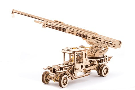 UGEARS Fire Truck with Ladder - 70022