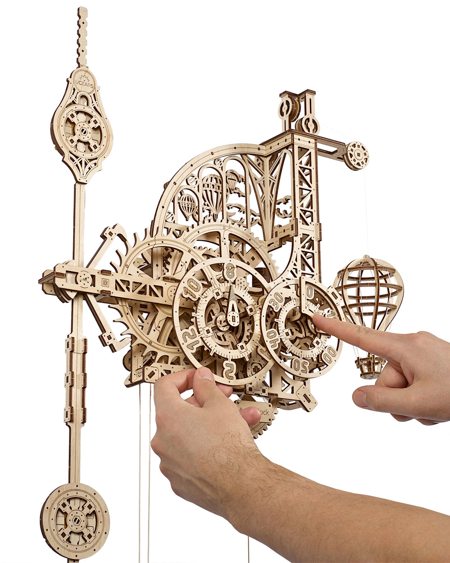 UGEARS Aero Clock - 70154