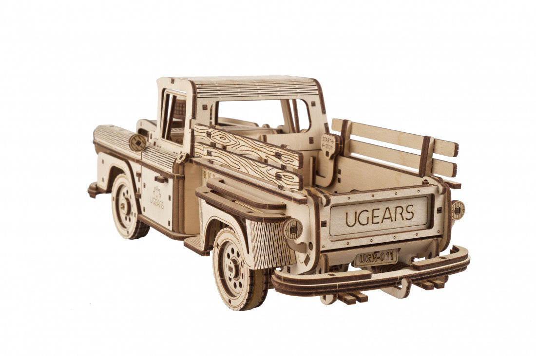 UGEARS Pickup Lumberjack Truck - 70171