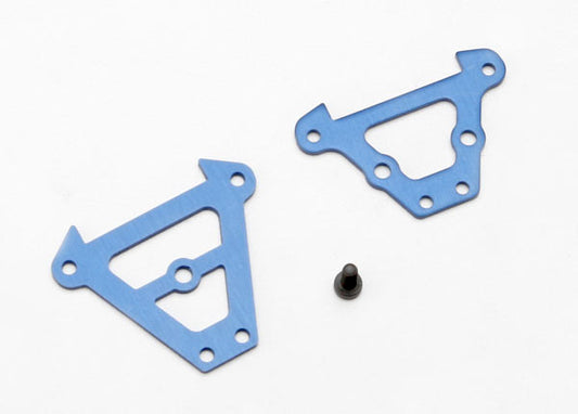 TRAXXAS 1:16 Bulkhead Tie Bars Fr & Rr Blue Aluminium - 7023