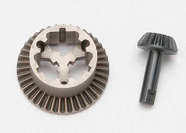 TRAXXAS 1:16 Diff Ring Gear & Pinion - 7079