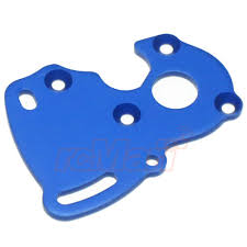 TRAXXAS 1:16 Motor Plate Blue Aluminium suit Velineon 380 Motor - 7090