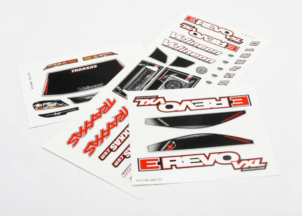 TRAXXAS Decal Sheets suit 1:16 E-Revo VXL - 7113