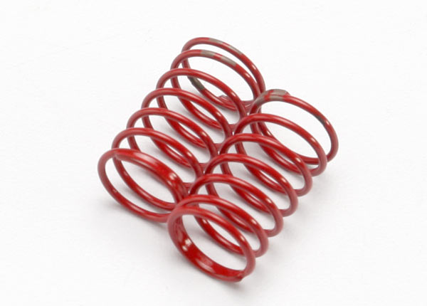 TRAXXAS 1:16 GTR Shock Springs 1.02 Dbl Tan Rate Red Finish 2pcs - 7142