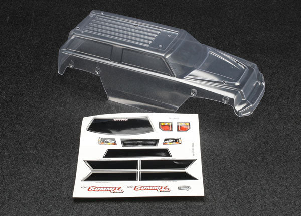 TRAXXAS 1:16 Clear Body Shell suit Summit - 7211