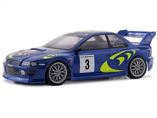 HPI 1998 Subaru Impreza WRC Clear Body Shell 190mm - HPI-7312