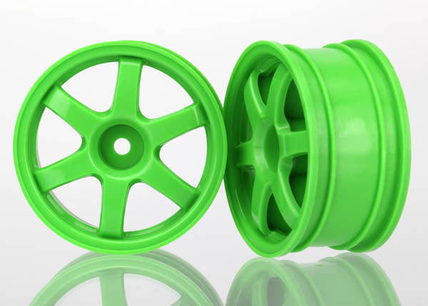 TRAXXAS 1:16 Wheels Volk Racing TE37 Green 2pcs - 7374A