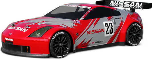 HPI Nissan 350Z Nismo GT Race Clear Body Shell 190mm - HPI-7385