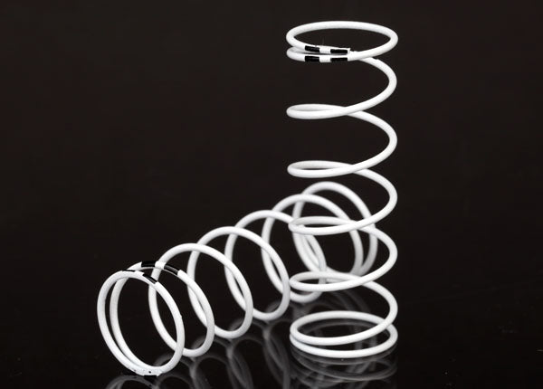 TRAXXAS GTR Shock Springs XX-Long 0.874 Black Rate White Finish 2pcs - 7446