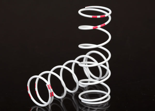 TRAXXAS GTR Shock Springs XX-Long 0.884 Pink Rate White Finish 2pcs - 7447