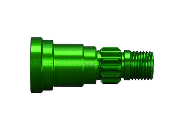 TRAXXAS Stub Axle Green Aluminium 1pc - 7768G