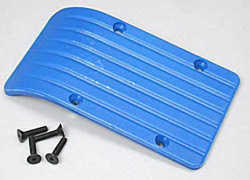 RPM T/E Maxx Front / Rear Skid Wear Plate - Blue 80135