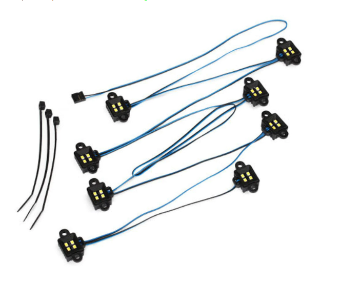 TRAXXAS LED Rock Light Kit NO Power Supply Req. Inner Fenders - 8026X