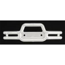 RPM Traxxas Revo Tubular Front Bumper - Metallic Silver 80456