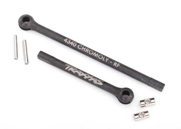 TRAXXAS HD Axle Shaft Front Chromoly Steel L&R Req. 8064 Portal Gear - 8060