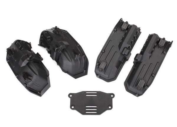 TRAXXAS Narrow Inner Fenders w/ Battery Plate & Rock Light Covers - 8080