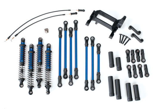 TRAXXAS High Trail Long Arm Lift Kit Blue Aluminium suit TRX-4  - 8140X