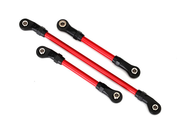 TRAXXAS Steering Link Kit Red Anodised Steel suit TRX-4 3pcs - 8146R