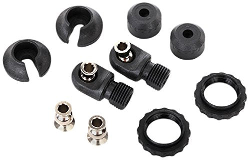 TRAXXAS GTS Shock Caps & Retainers Upper & Lower w/ Pivot Balls suit TRX-4 - 8264