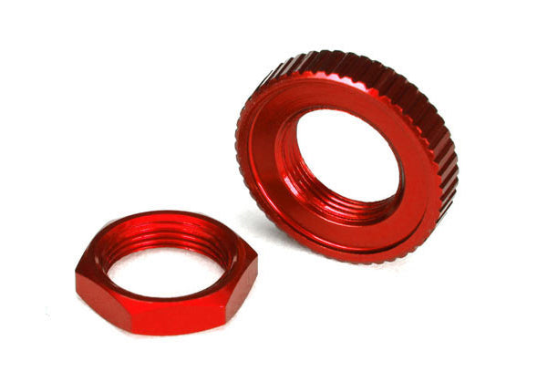 TRAXXAS Servo Saver Nuts Red Aluminium 2pcs - 8345R