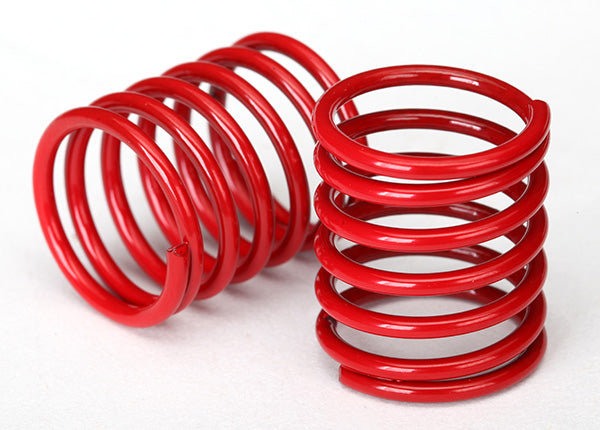 TRAXXAS Shock Spring 3.7 Rate Red Finish suit 8360 Shocks 2pcs - 8362