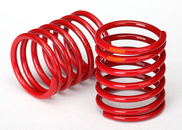 TRAXXAS Shock Spring 3.325 Orange Rate Red Finish suit 8360 Shocks 2pcs - 8365