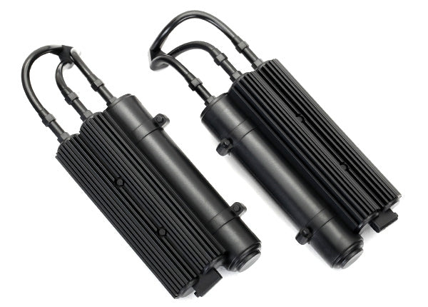 TRAXXAS Replica Shock Reservoirs Black 2pcs - 8423