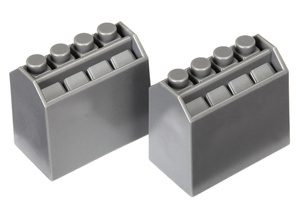 TRAXXAS Oil Bottles in Crates Grey 2pcs - 8424