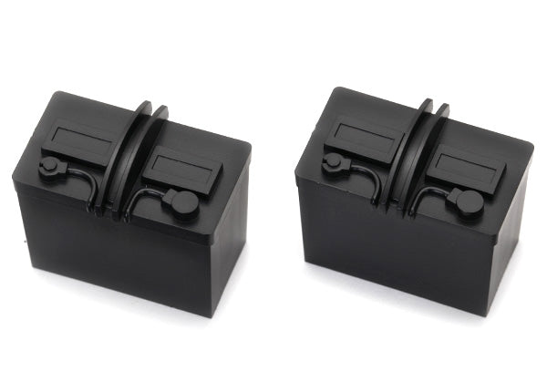 TRAXXAS Replica Lead Acid Batteries Black 2pcs - 8426