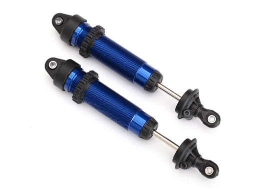 TRAXXAS GTR Shocks 134mm Threaded Blue Aluminium 2pcs - 8450X