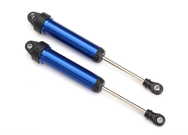 TRAXXAS GTR Shocks 134mm Un-Threaded Blue Aluminium 2pcs - 8451X