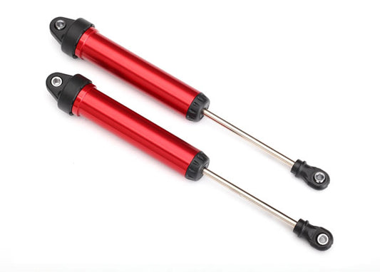 TRAXXAS GTR Shocks 160mm Un-Threaded Red Aluminium 2pcs - 8461R