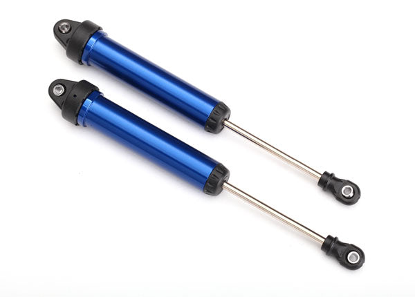 TRAXXAS GTR Shocks 160mm Un-Threaded Blue Aluminium 2pcs - 8461X