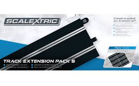 SCALEXTRIC Extension Pack 5 350mm Straights 8pcs - C8554