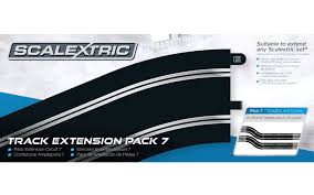 SCALEXTRIC Extension Pack 7 4x C8205 4x C8204 - C8556