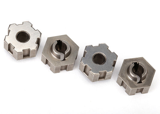 TRAXXAS 17mm Wheel Hexes Splined Steel 4pcs - 8568