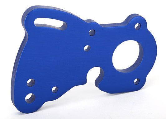 TRAXXAS Motor Plate Blue Aluminium - 8690