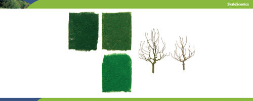 HORNBY STARTER TREE KIT DECIDUOUS TREE - 8945