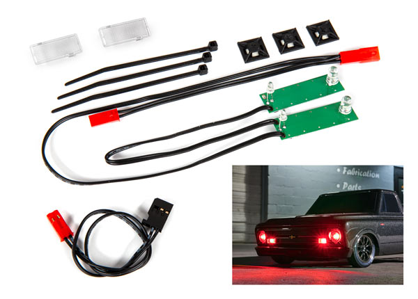 TRAXXAS LED Front Light Set Red suit Drag Slash - 9496R