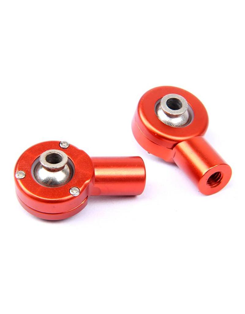 ROVAN Fr Upper Suspension Arm Ball Ends Orange Aluminium w/ Pivot Balls 2pcs - ROV-95107A